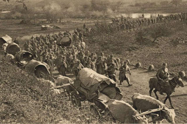 Povlačenje srpske vojske preko Albanije