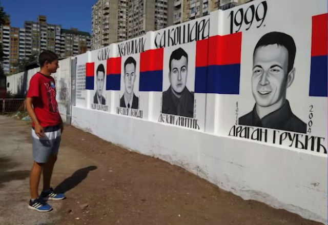 (VIDEO) Neka znaju srpski đaci gde su ginuli junaci: Mural u slavu stradalih boraca sa Košara